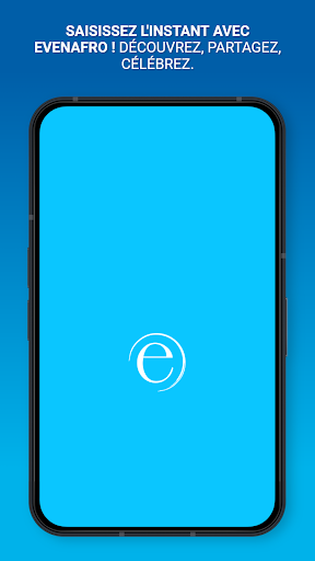 Android application EVENAFRO screenshort