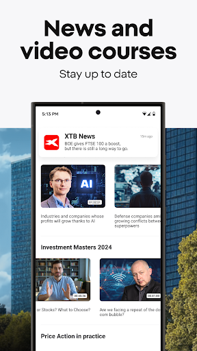 Screenshot of XTB Online Investing