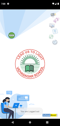 Android application VIDYASAGAR SCHOOL BARAUT screenshort