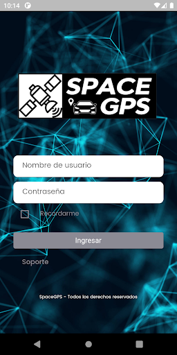 Android application SpaceGPS screenshort