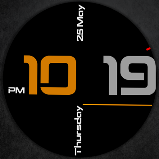 Digital Watch Face CRC041