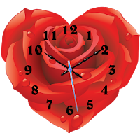 Rose Flower Clock