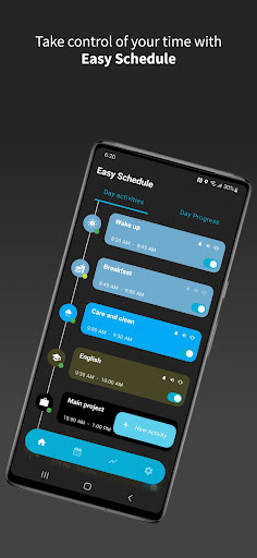 Android application Easy Schedule screenshort