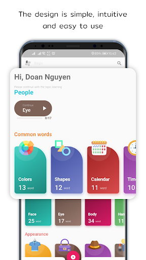 Android application iVoca: Learn Languages Words screenshort