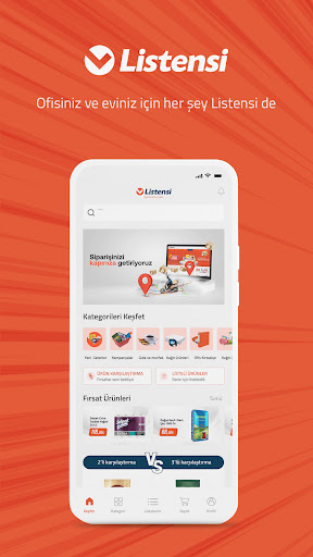 Android application Listensi screenshort