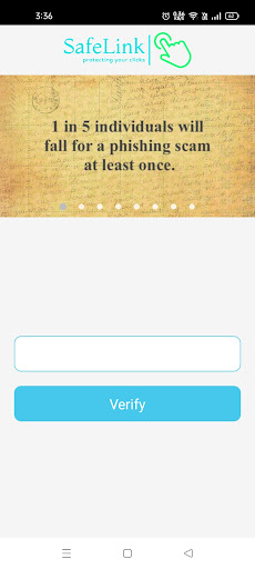 SafeLink - Link Checker Screen 3