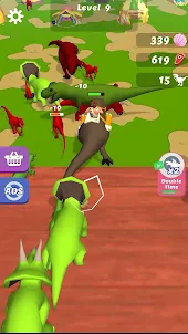 Dino Island: Collect&Fight