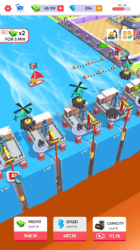 Oil Mining 3D - Petrol Factory - Simulation - games