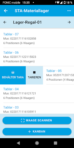 Wiegand App Screen 3