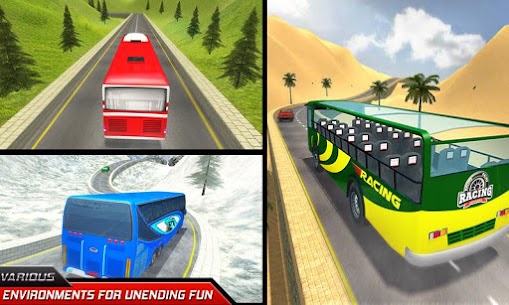 Online Bus Racing Legend 2020: Coach Bus Driving v1.1 APK + MOD (Unlimited Money / Gems) 5