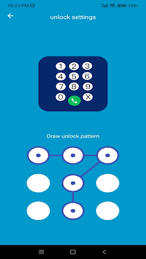 Android application AppLock screenshort
