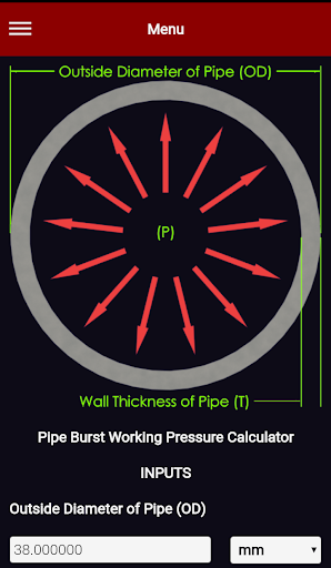 Pipe Burst Working Pressure Ca Screen 2