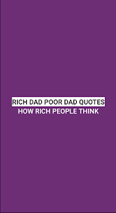 Rich Dad Poor Dad Quotes 1.9 APK screenshots 1