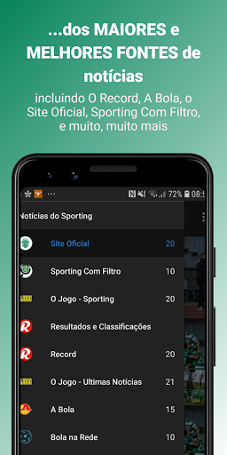 Notícias do Sporting CP Screenshot 3 - AppWisp.com