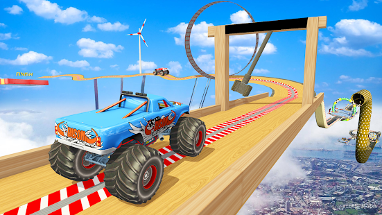 Monster Truck Impossible Tracks Racing- Stunt Game 2.4 screenshots 2