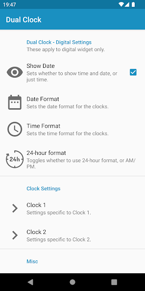 Dual Clock Widget Video Stills 3