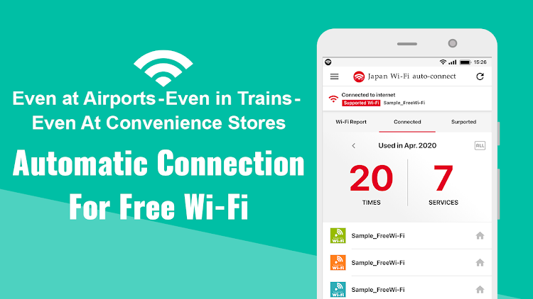 Japan Wi-Fi auto-connect - 3.0.32 - (Android)