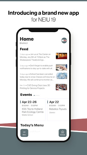 Android application NEIU 19 screenshort