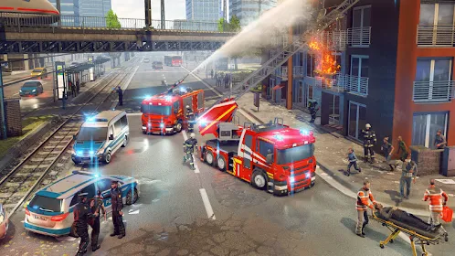 Emergency Hq Firefighter Rescue Strategy Game Apps On Google Play - roblox firefighter games