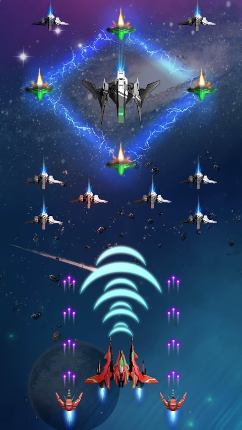 宇宙戦争：宇宙船シューティングゲームのおすすめ画像5