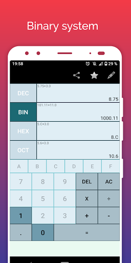 Binary Calculator Hex Decimal pro3
