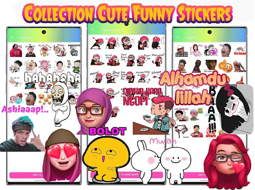 Kumpulan Stiker WA Lucu
