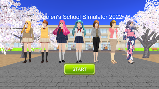Women's School Simulator 2022 Varies with device APK screenshots 8