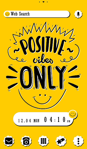 Android application Positive Smile Theme screenshort