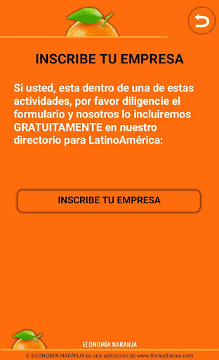 Economía Naranja Screen 3