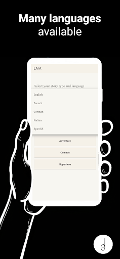 LAIA-Choose your own adventure Screen 2