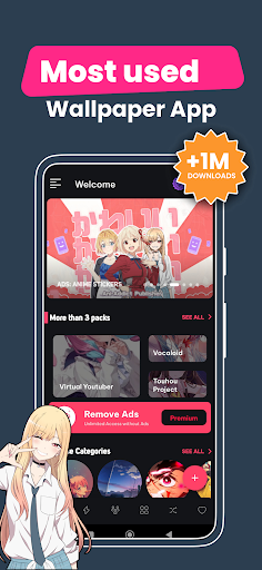 +9000000 Anime Live Wallpapers - Personalization - apps