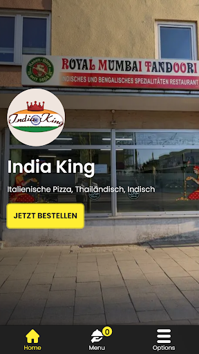 Android application India King screenshort