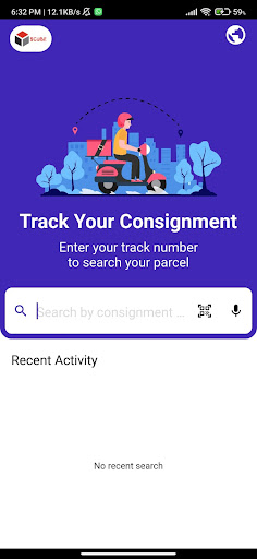 NJExpress Tracking Screen 3