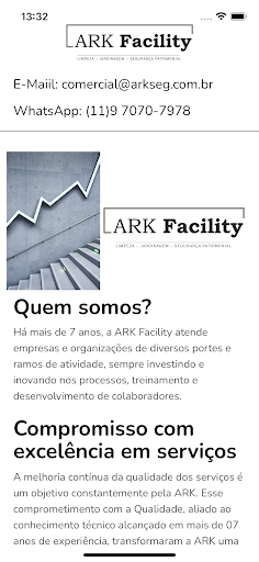 Ark Facility - Apresentação Screen 2