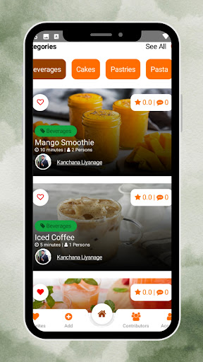 Foodies Diary Screen 3