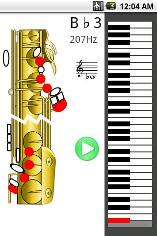 Android application How To Play Saxophone screenshort