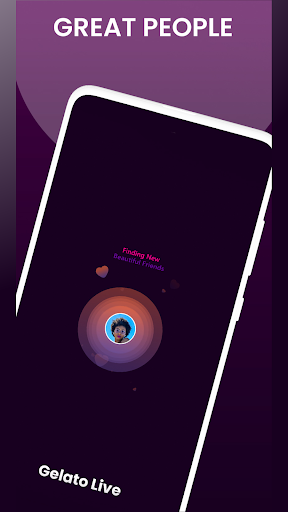 Android application Gelato Live –Video Call & Chat screenshort
