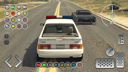 VAZ 2114 Police Car Simulator Screen 2
