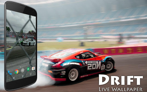 Android application Drift Live Wallpaper screenshort