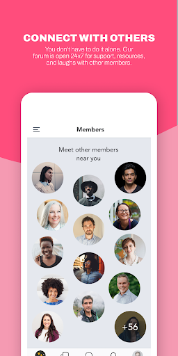 Screenshot of TLC: Sobriety Support