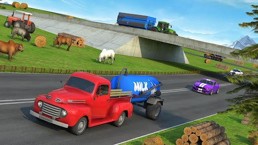 Milk Tanker - US Truck Games Screen 2