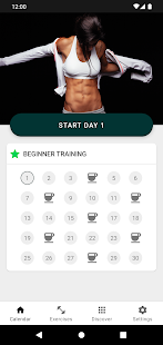 30 Day Ab Workout Challenge Screenshot