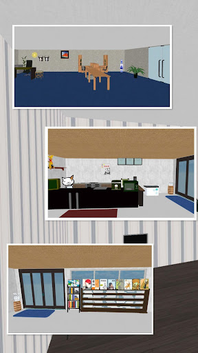 Android application Cat detective escape from town screenshort