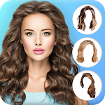 Cover Image of ダウンロード Girls Hairstyle Camera  APK