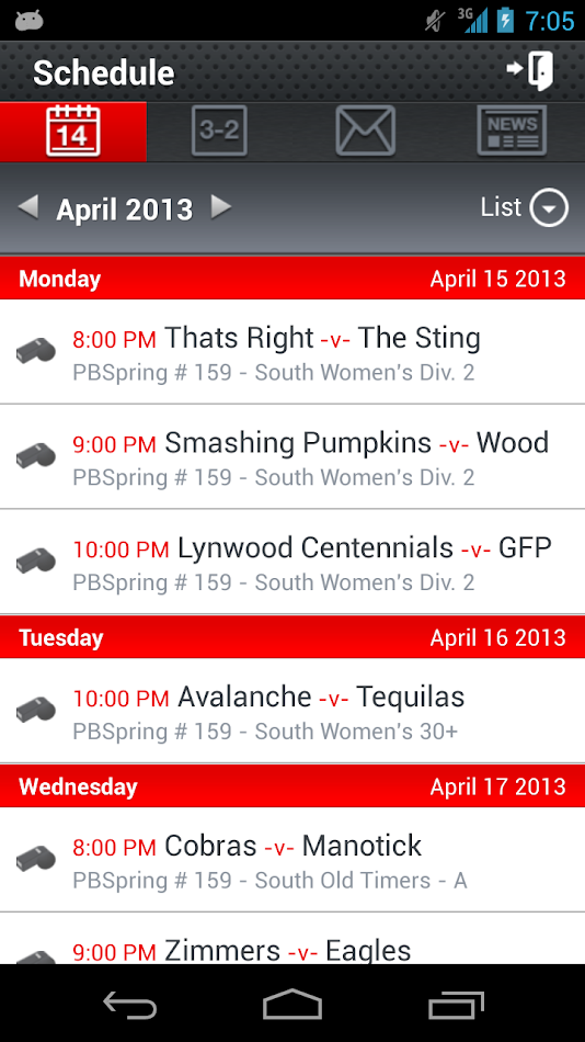 #3. E2E Soccer Ref Centre (Android) Podle: E2E Soccer Ltd