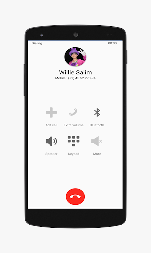 Willie Salim Call Video Chat Screen 2