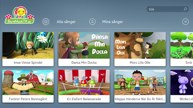 Barnsånger på Svenska HeyKids - 0.2.0 - (Android)