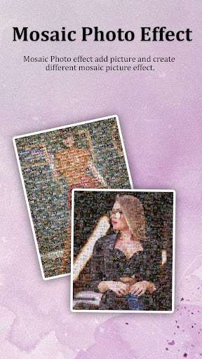 Android application Mosaic Photo Effect Editor screenshort