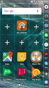 Mix Launcher Screenshot