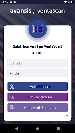 Android application VentaScan screenshort